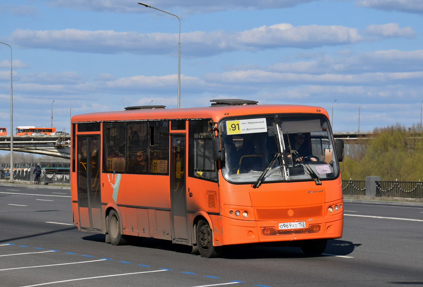 Нижегородская область, ПАЗ-320414-04 "Вектор" № О 969 ХО 152