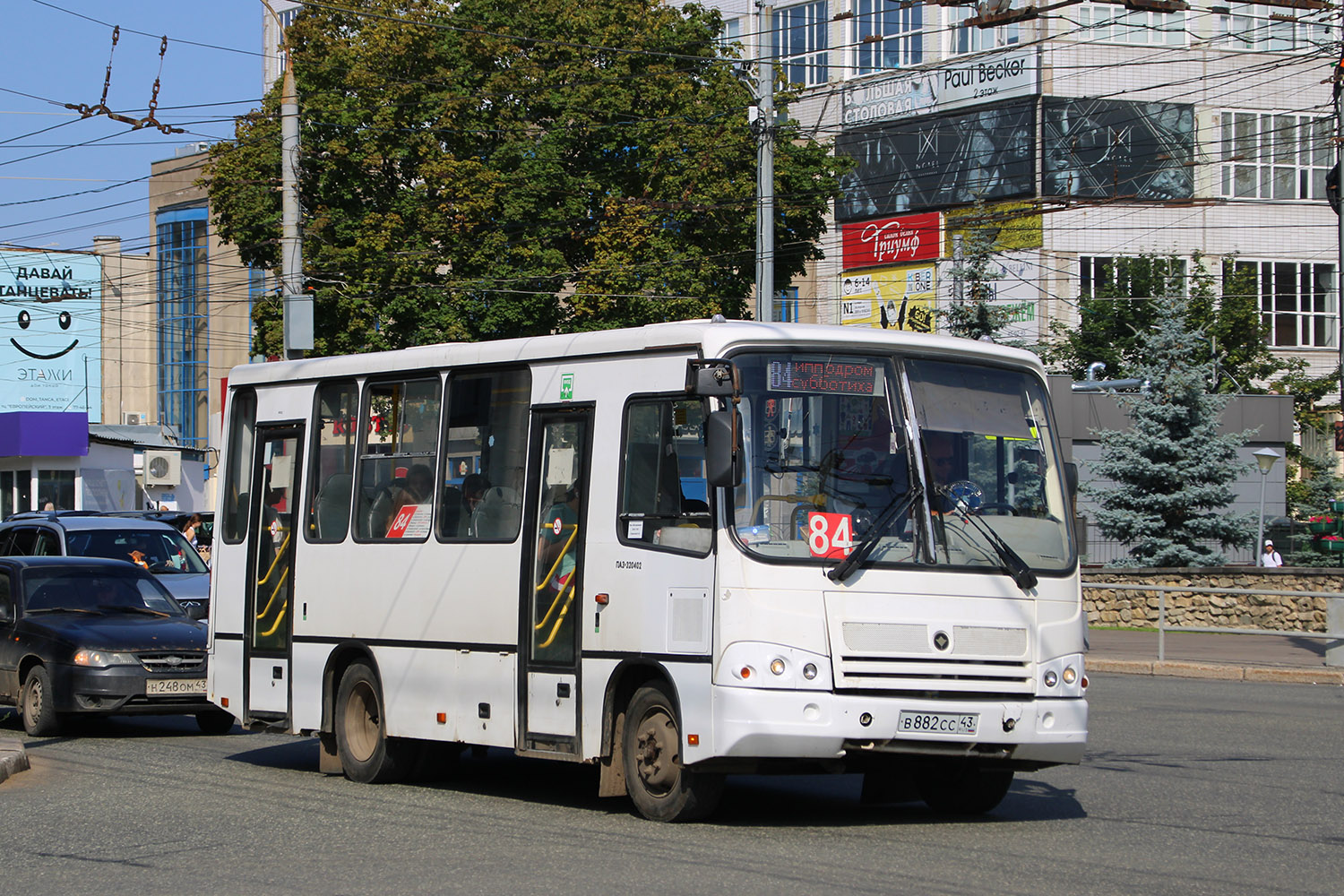 Кировская область, ПАЗ-320402-05 № В 882 СС 43