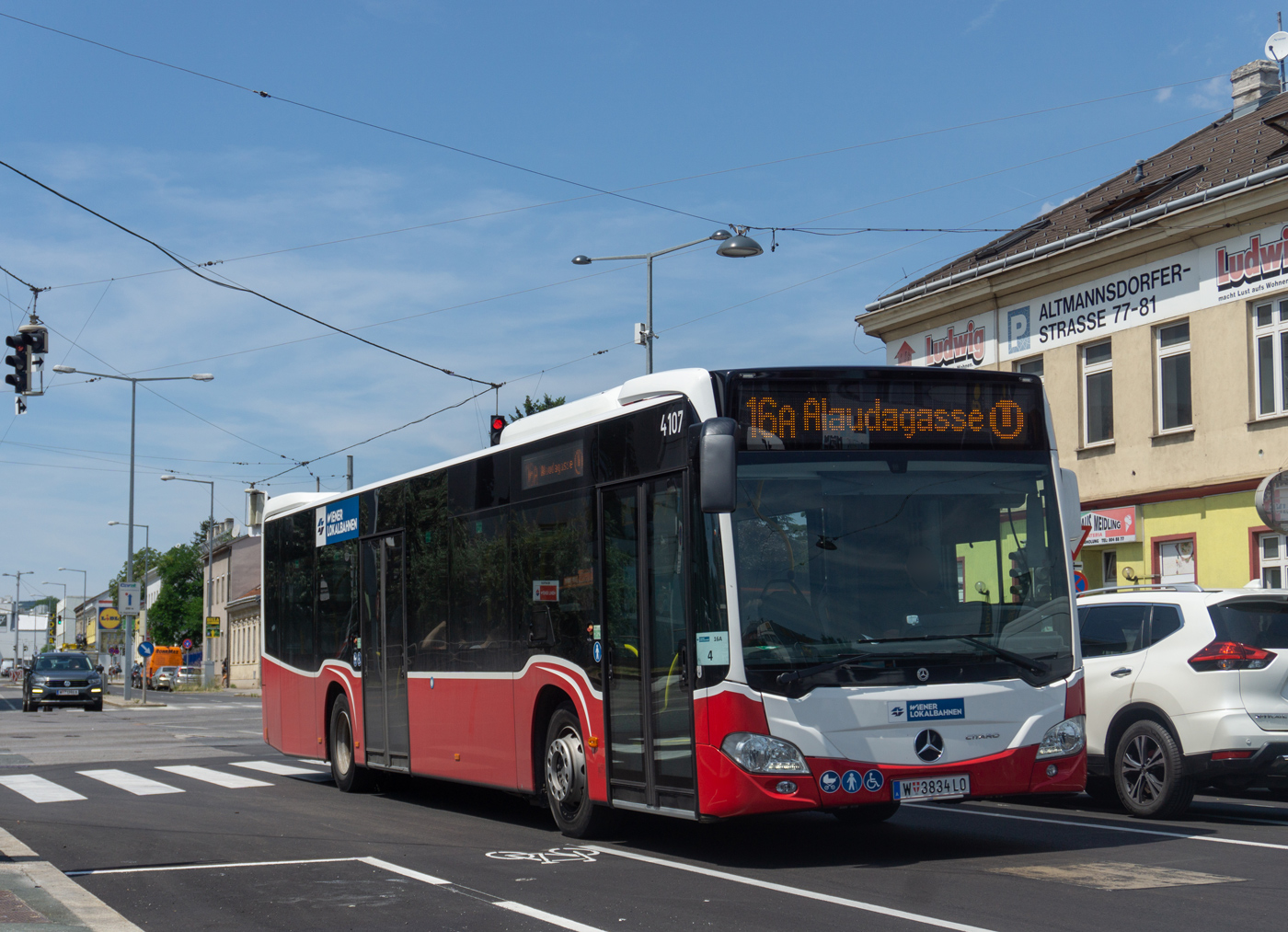 Австрия, Mercedes-Benz Citaro C2 № 4107