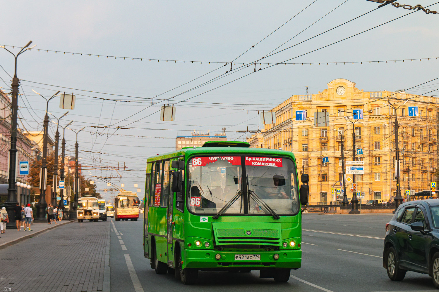 Челябинская область, ПАЗ-320302-22 № Р 921 АС 774