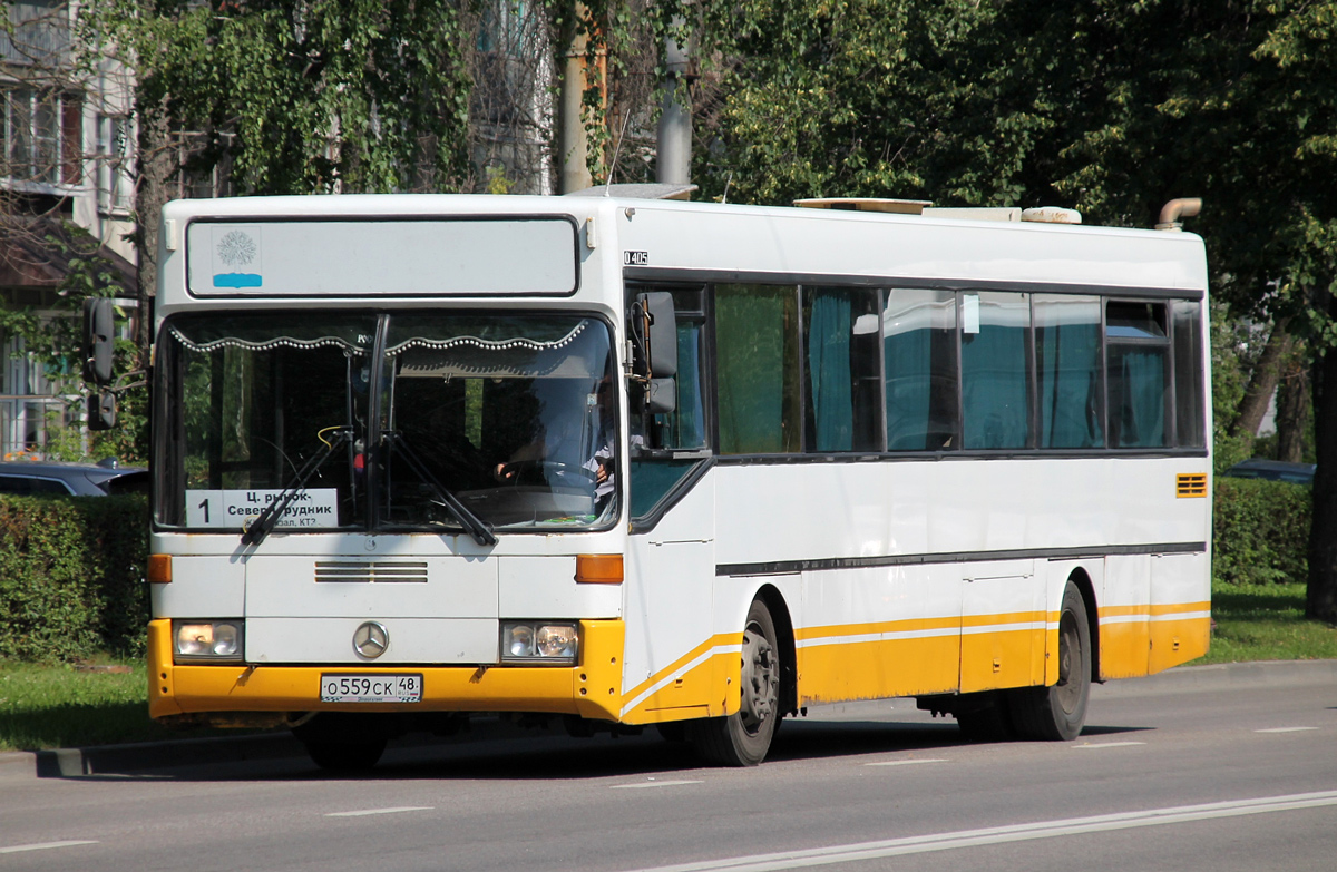 Липецкая область, Mercedes-Benz O405 № О 559 СК 48