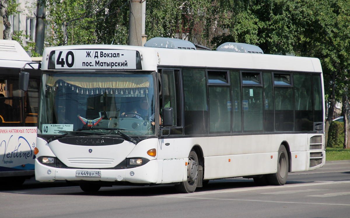 Липецкая область, Scania OmniLink I (Скания-Питер) № У 449 ВУ 48