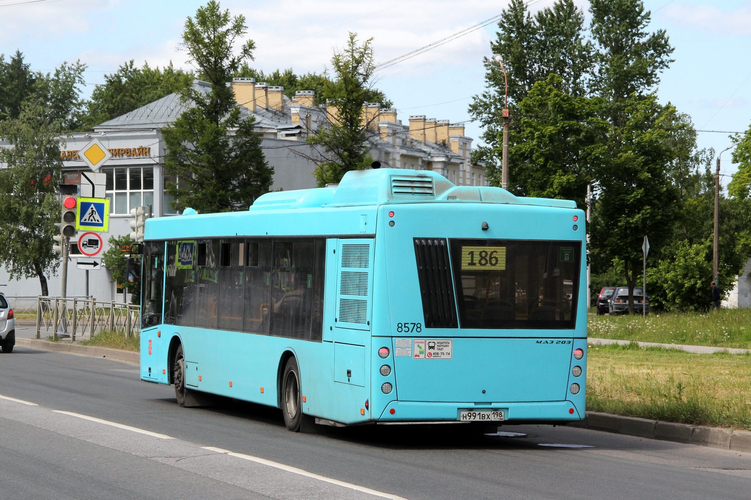 Санкт-Петербург, МАЗ-203.047 № 8578