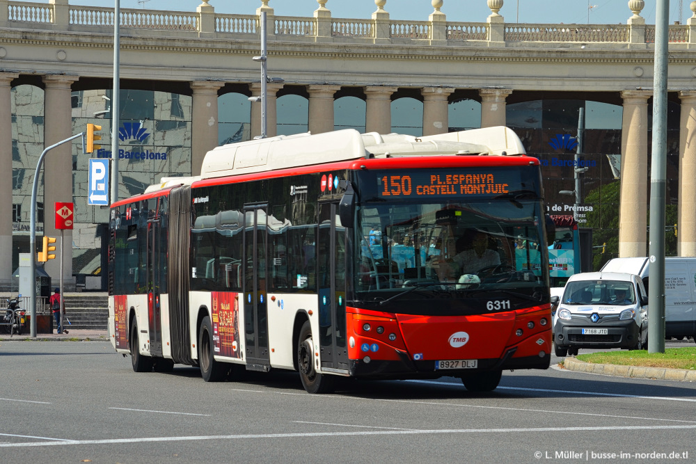 Испания, Castrosua CS.40 City Versus GNC 18 № 6311