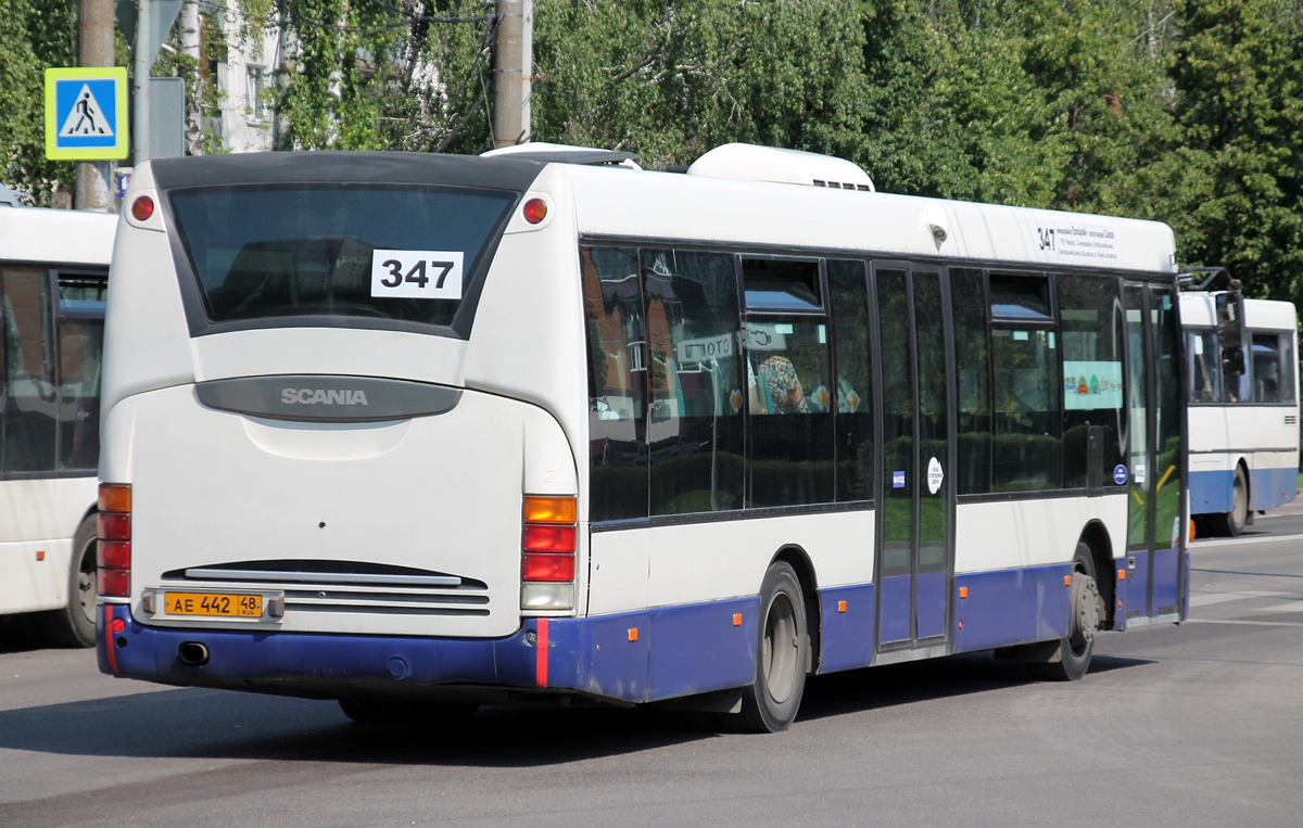 Липецкая область, Scania OmniLink I (Скания-Питер) № АЕ 442 48