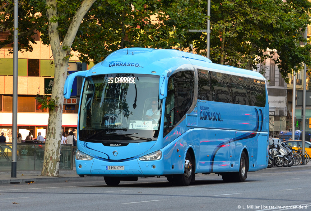 Испания, Irizar PB 12-3,7 № 1196 GYT
