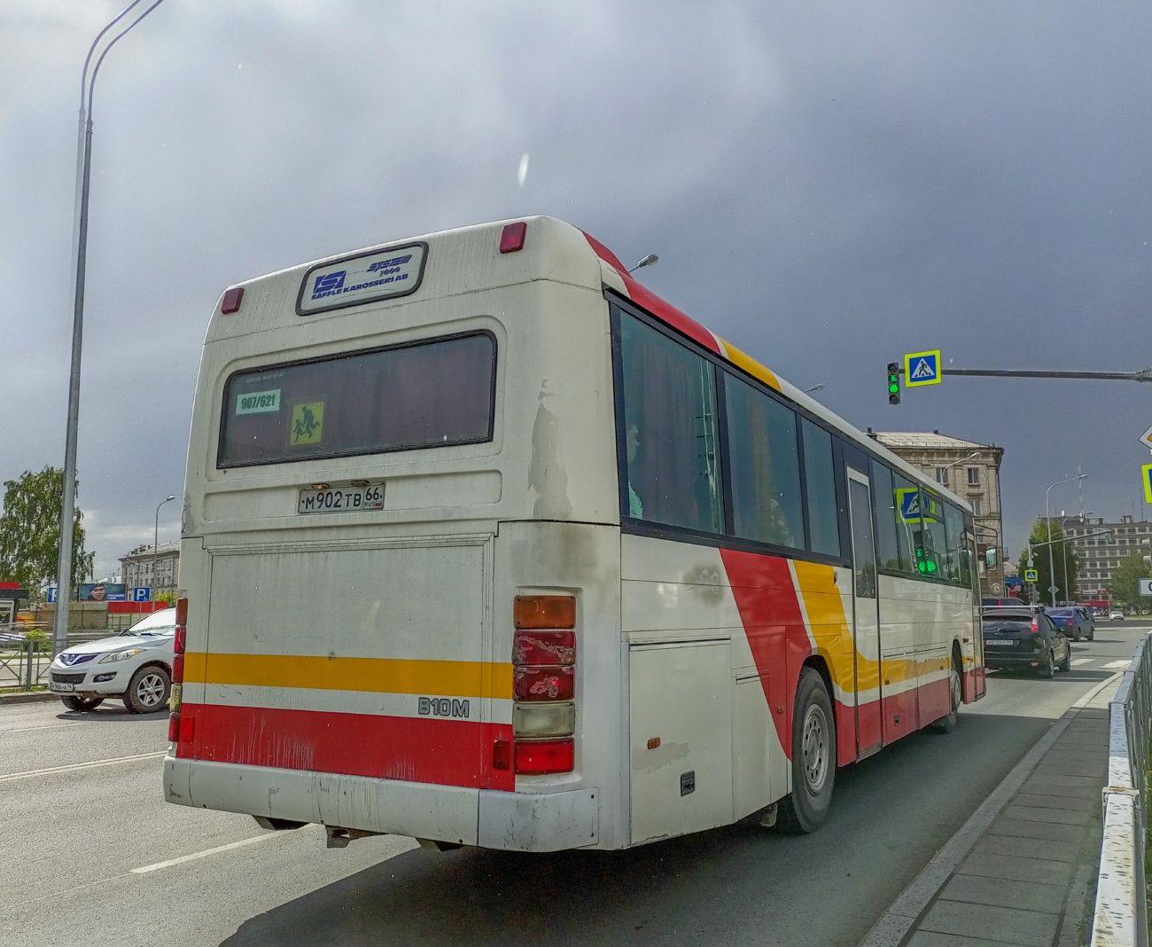 Свердловская область, СибСкан (Volvo B10M-60F) № М 902 ТВ 66