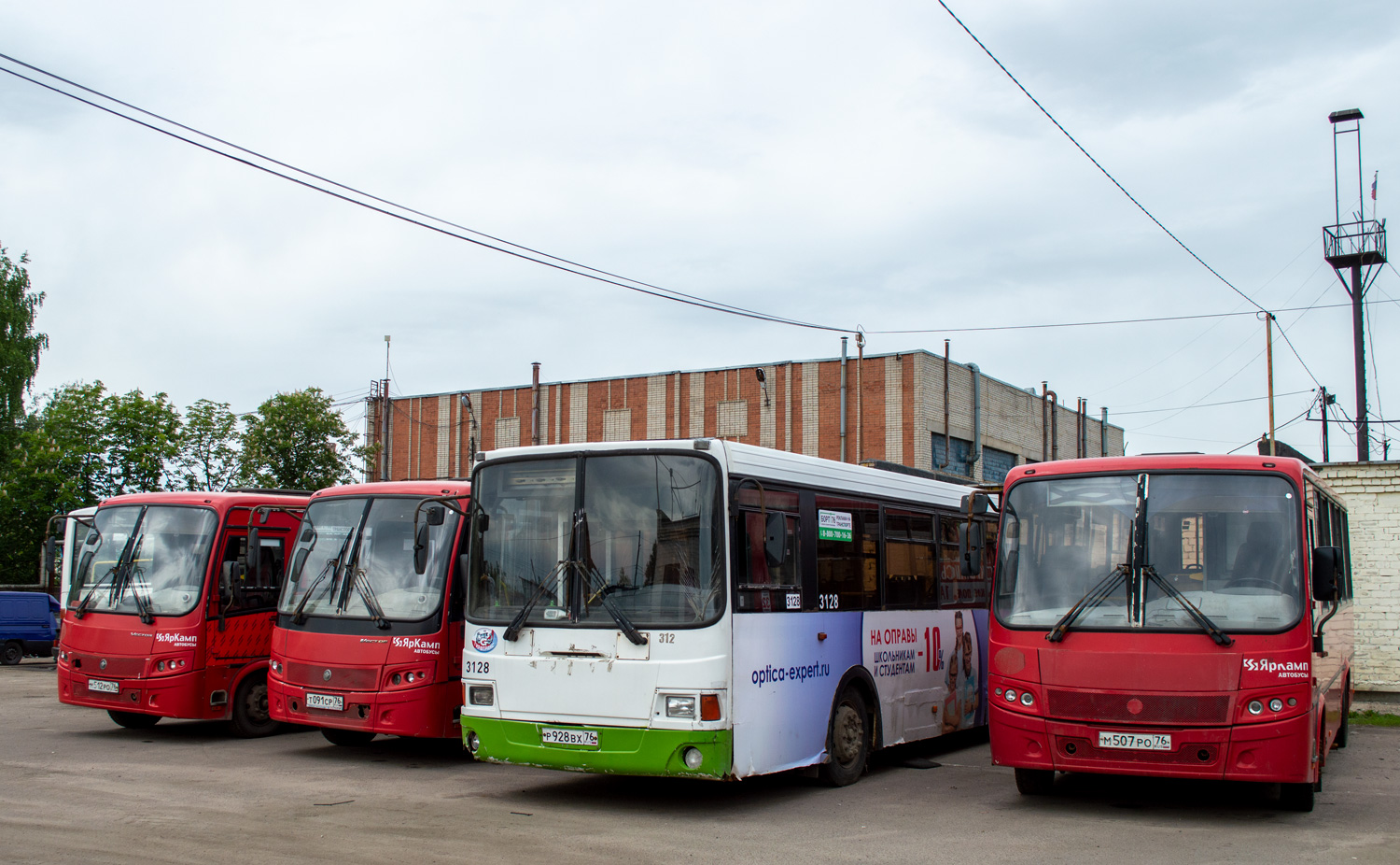 Ярославская область, ПАЗ-320412-04 "Вектор" № 3155