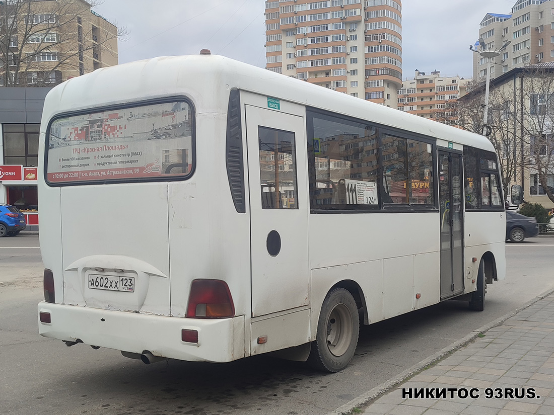 Краснодарский край, Hyundai County LWB C09 (ТагАЗ) № А 602 ХХ 123