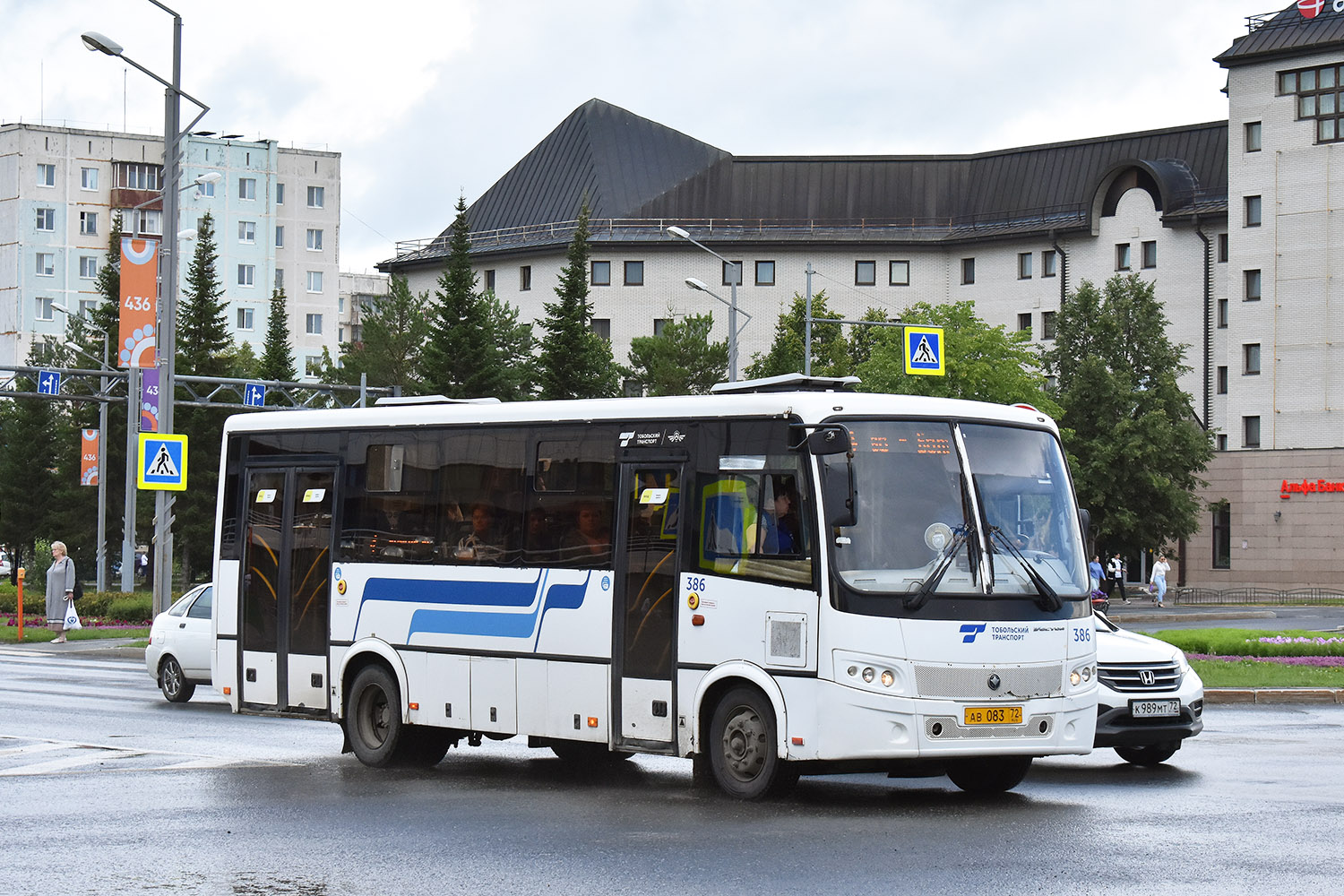 Тюменская область, ПАЗ-320414-05 "Вектор" (1-2) № 386