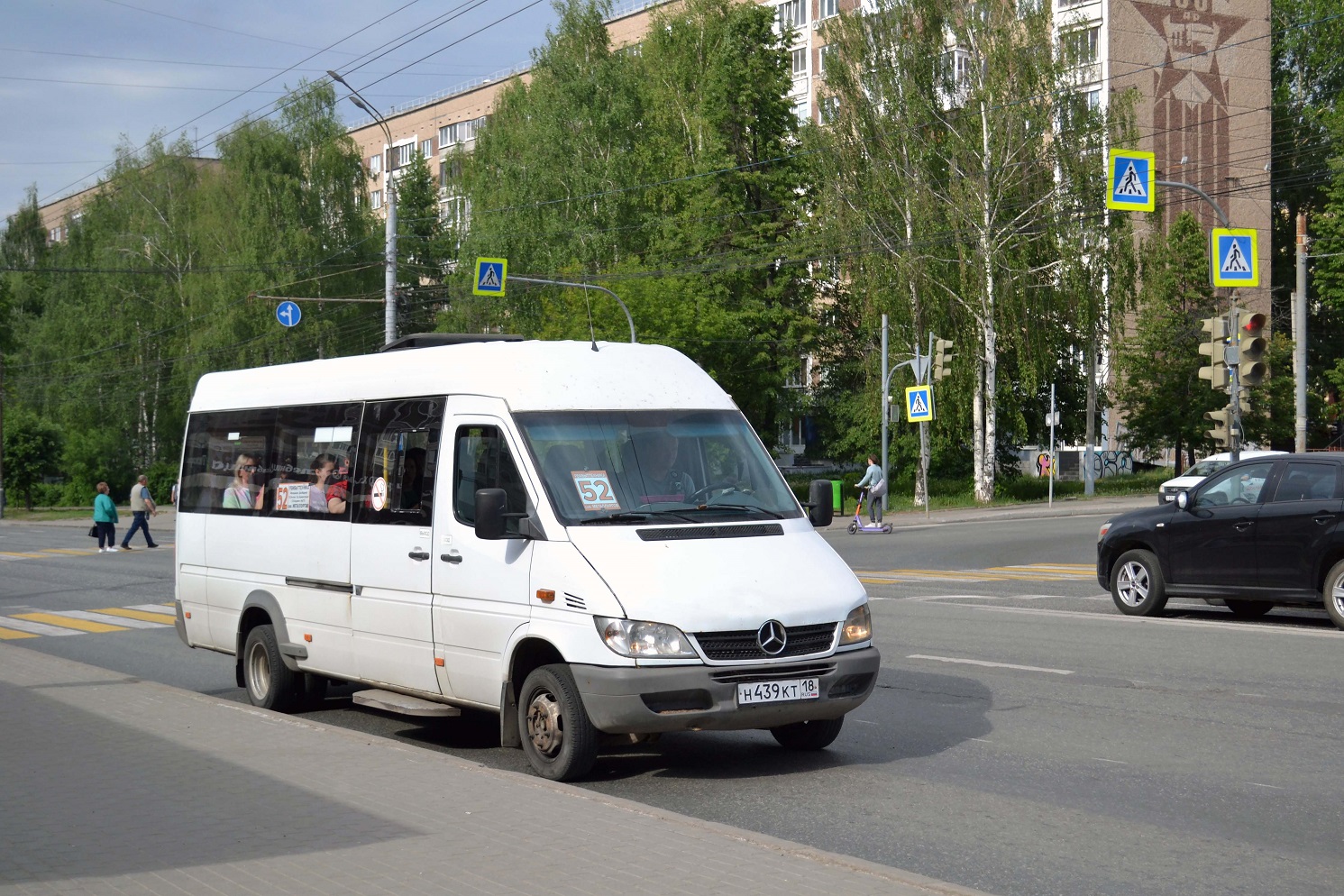 Удмуртия, Луидор-223203 (MB Sprinter Classic) № Н 439 КТ 18