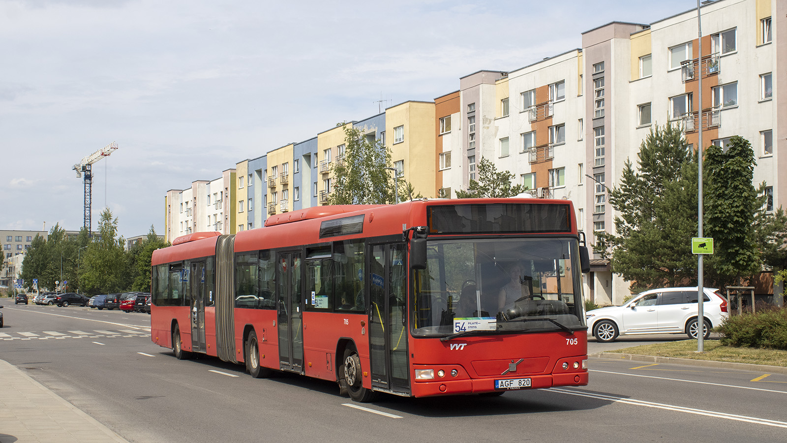 Литва, Volvo 7700A № 705