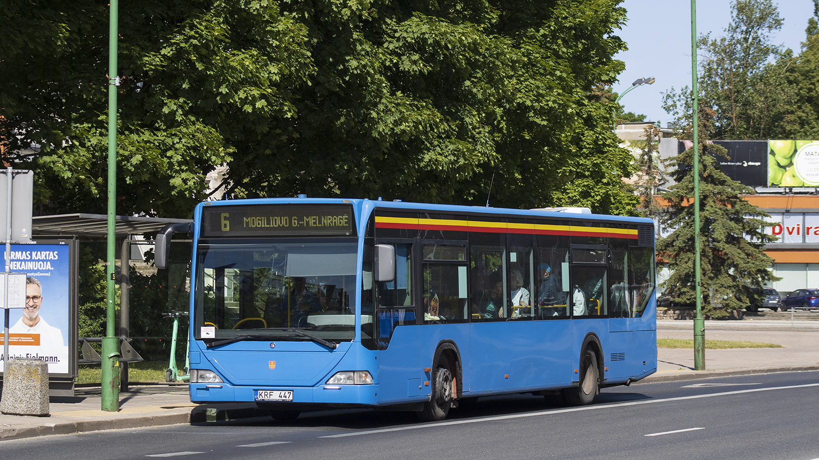 Литва, Mercedes-Benz O530 Citaro № KRF 447