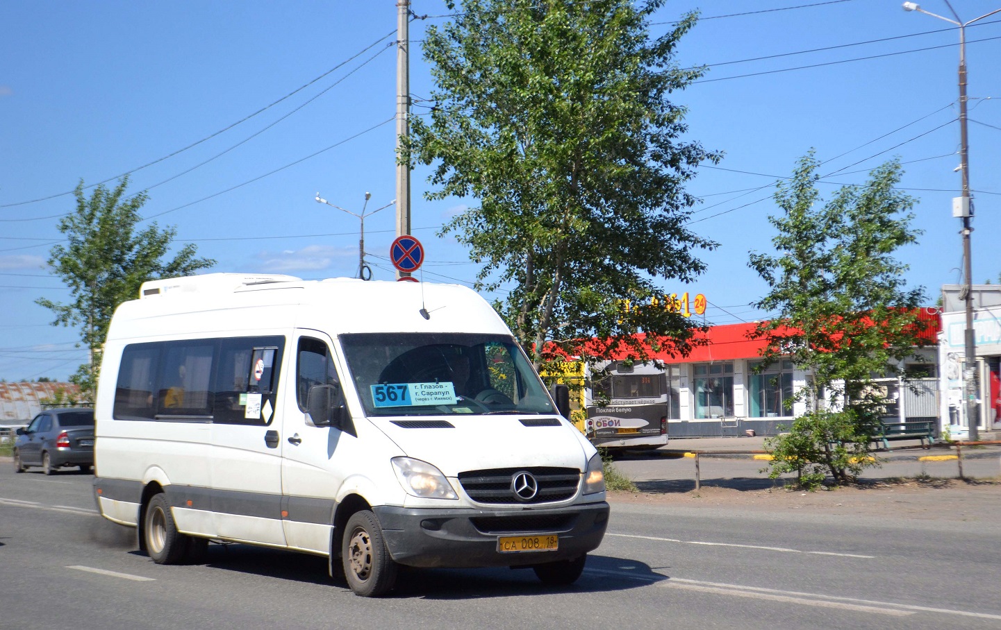 Удмуртия, Луидор-223602 (MB Sprinter) № СА 008 18