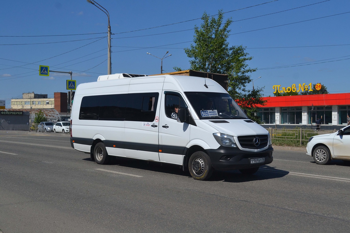 Удмуртия, Луидор-223602 (MB Sprinter) № Х 969 КТ 18