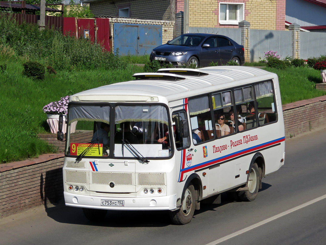 Нижегородская область, ПАЗ-32054 № С 753 УС 152