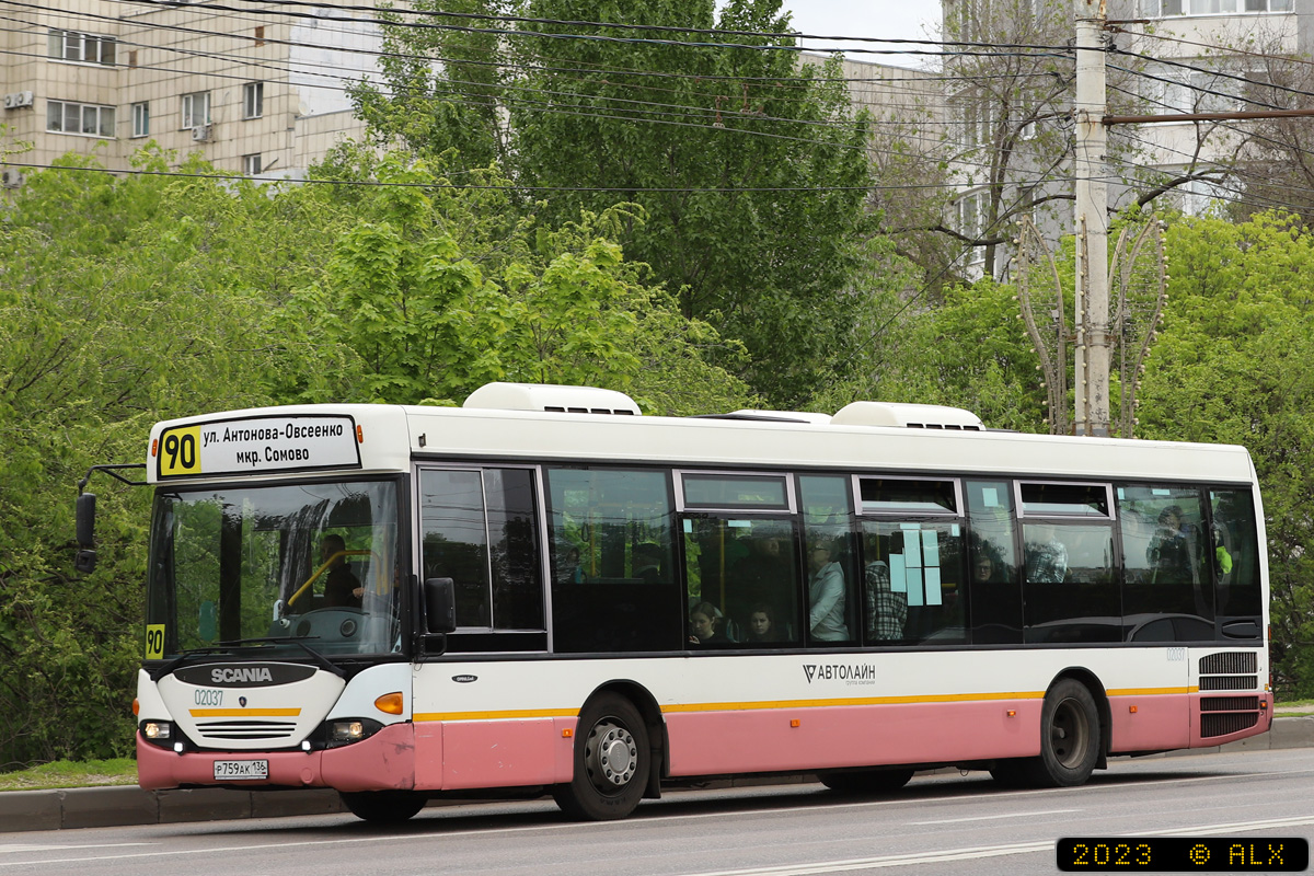 Voronezh region, Scania OmniLink I (Scania-St.Petersburg) Nr. 02037
