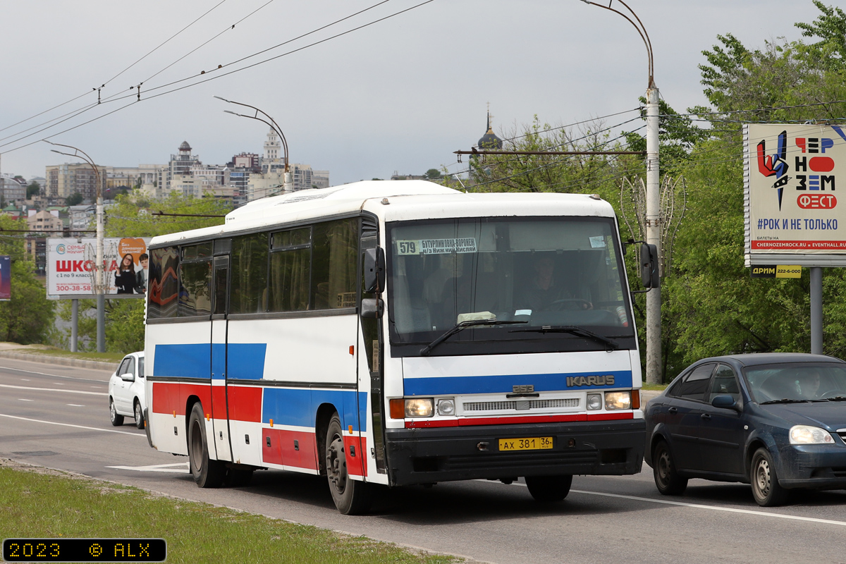 Воронежская область, Ikarus 253.52 № АХ 381 36