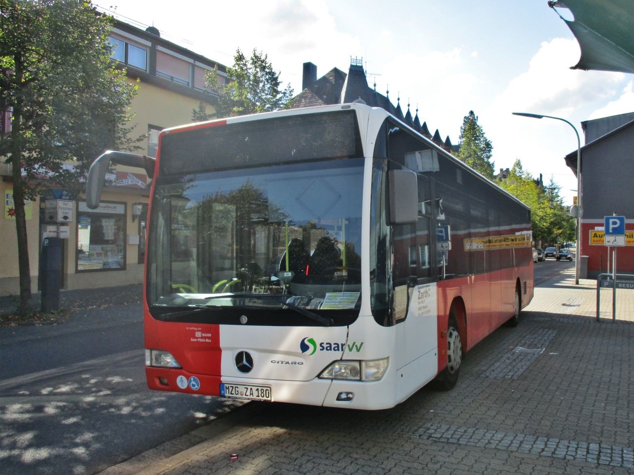 Саар, Mercedes-Benz O530Ü Citaro facelift Ü № MZG-ZA 180