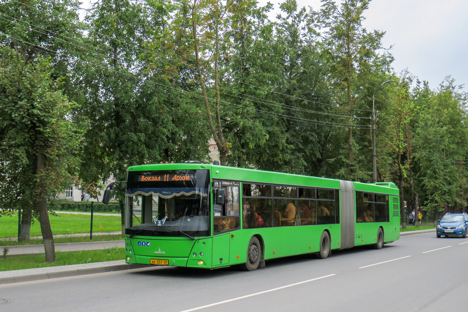 Пскоўская вобласць, МАЗ-216.066 № 169