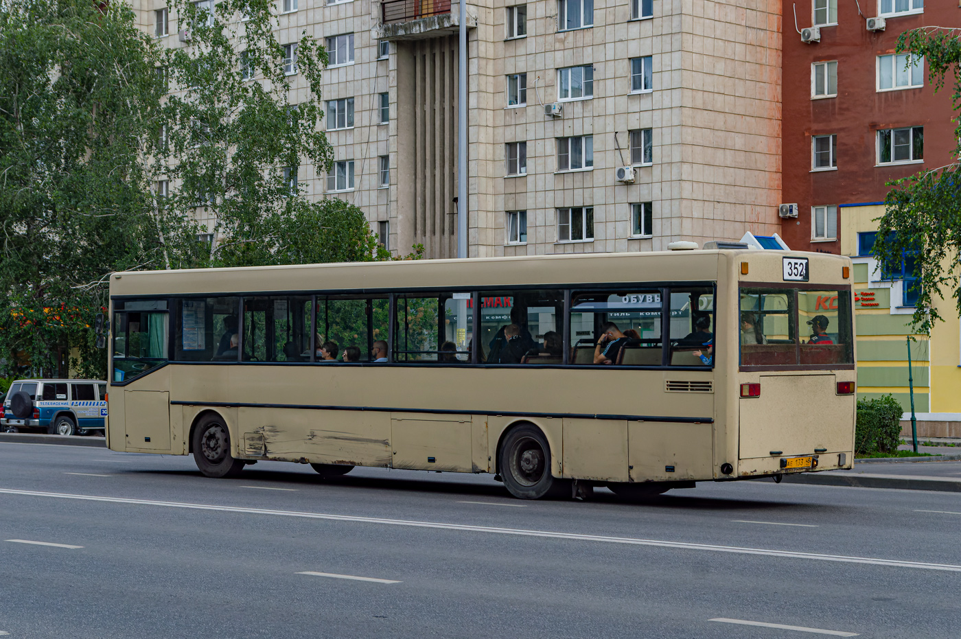 Lipetsk region, Mercedes-Benz O405 № АЕ 133 48