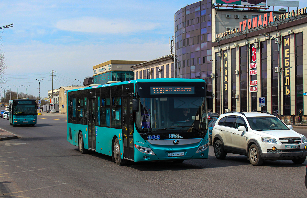 Карагандинская область, Yutong ZK6118HGA (QazTehna) № 253 AV 09