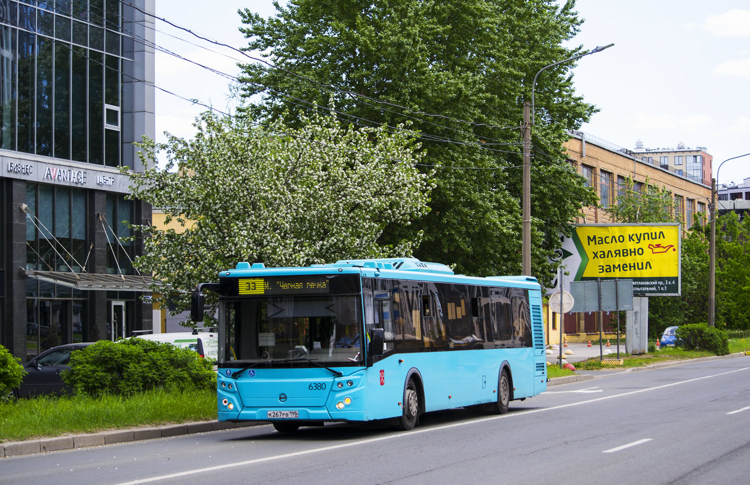 Санкт-Петербург, ЛиАЗ-5292.65 № 6380