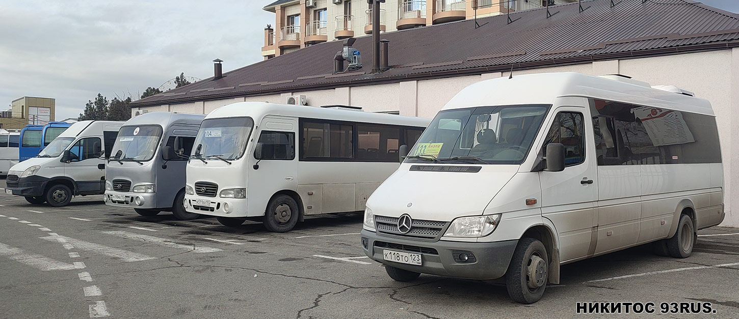 Краснодарский край, Луидор-223237 (MB Sprinter Classic) № К 118 ТО 123; Краснодарский край — Разные фотографии