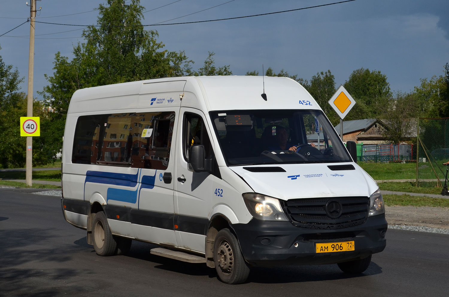 Тюменская область, Луидор-22360C (MB Sprinter) № 452