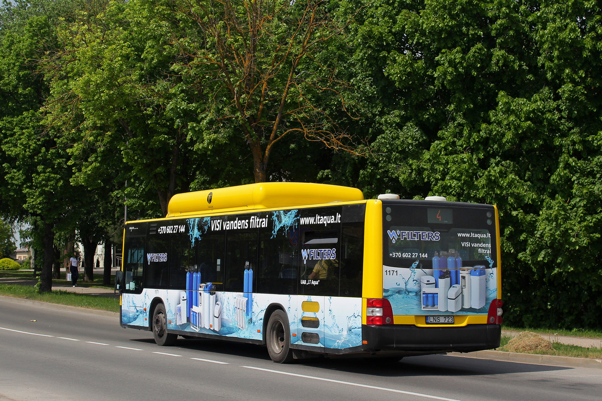 Литва, MAN A21 Lion's City NL243 CNG № 1171