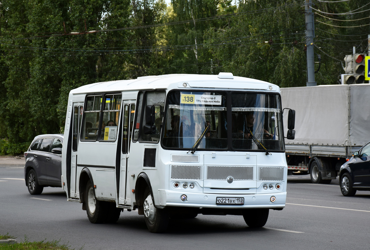 Нижегородская область, ПАЗ-32054 № О 221 ВХ 152