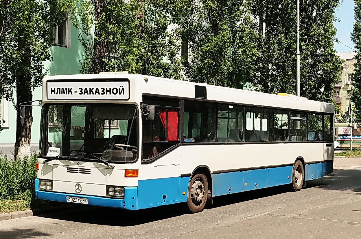 Lipetsk region, Mercedes-Benz O405N # О 022 ЕХ 48