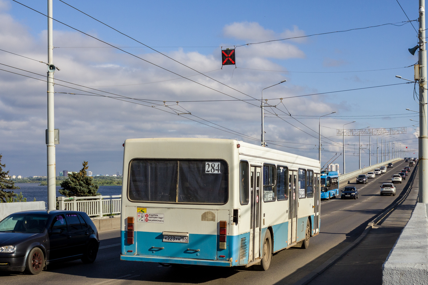 Saratov region, GolAZ-AKA-5225 № К 223 УН 164