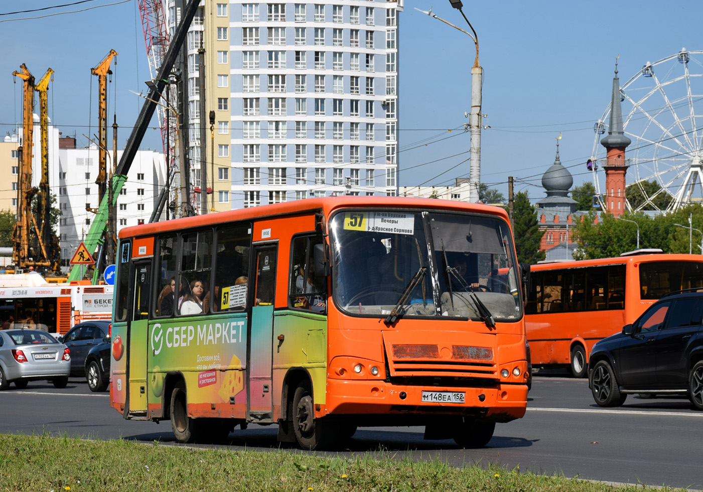 Нижегородская область, ПАЗ-320402-05 № М 148 ЕА 152