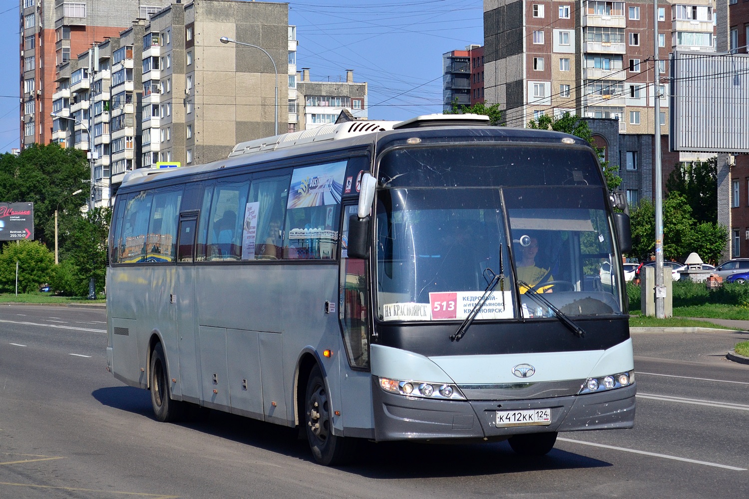 Красноярский край, Daewoo BH120F Royal Cruiser № К 412 КК 124