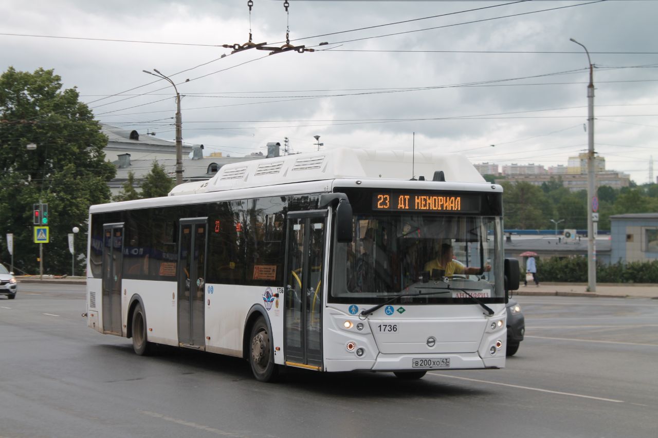 Кировская область, ЛиАЗ-5292.67 (CNG) № В 200 ХО 43