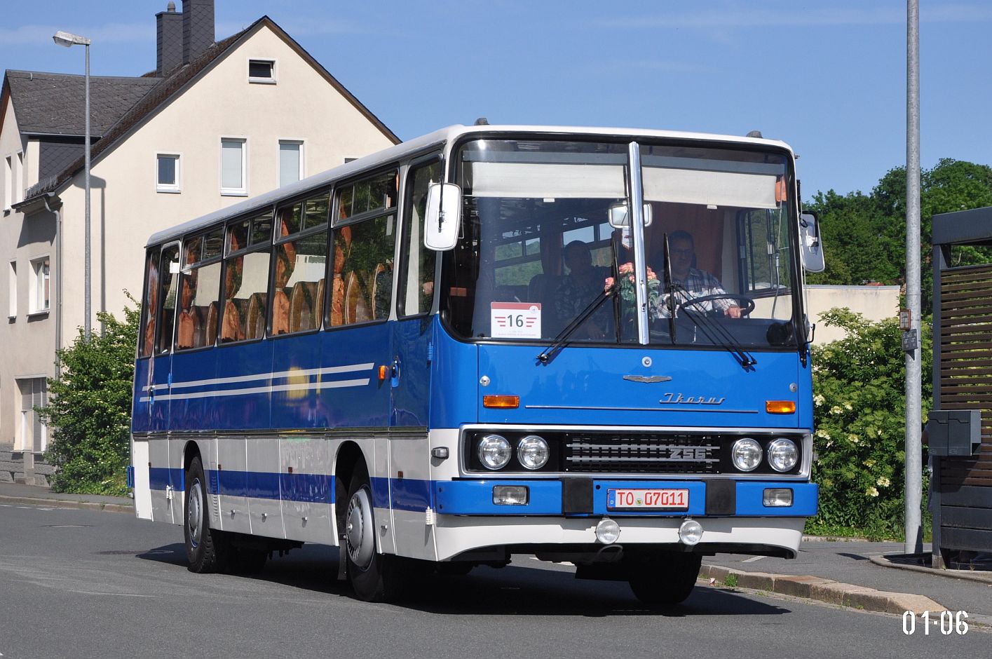 Saxony, Ikarus 256.51 Nr TO 07011; Saxony — 7. Ikarus-Bus-Treffen in Deutschland — Chemnitz 03.06.2023