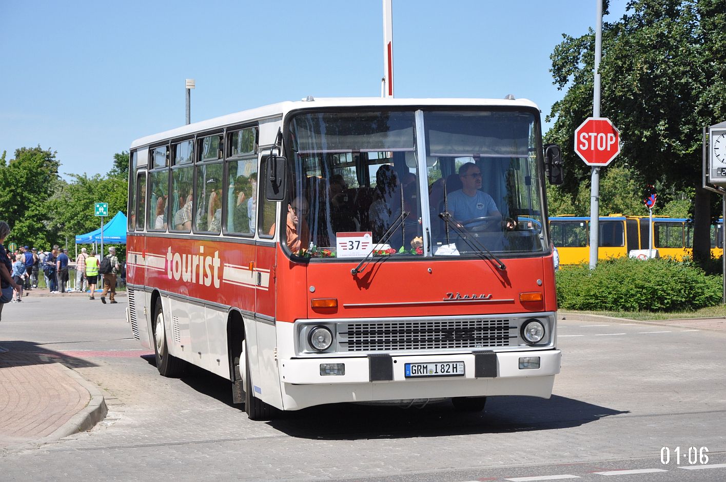 Саксония, Ikarus 255.70E № GRM-I 82H; Саксония — 7. Ikarus-Bus-Treffen in Deutschland — Chemnitz 03.06.2023