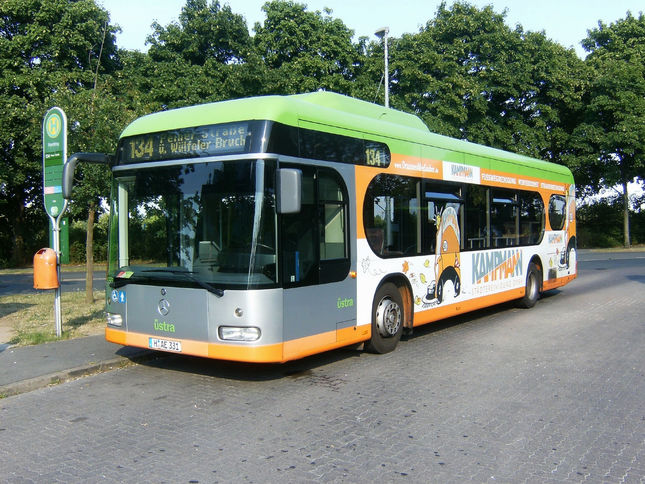 Нижняя Саксония, Mercedes-Benz O530 Irvine Citaro CNG № 9331