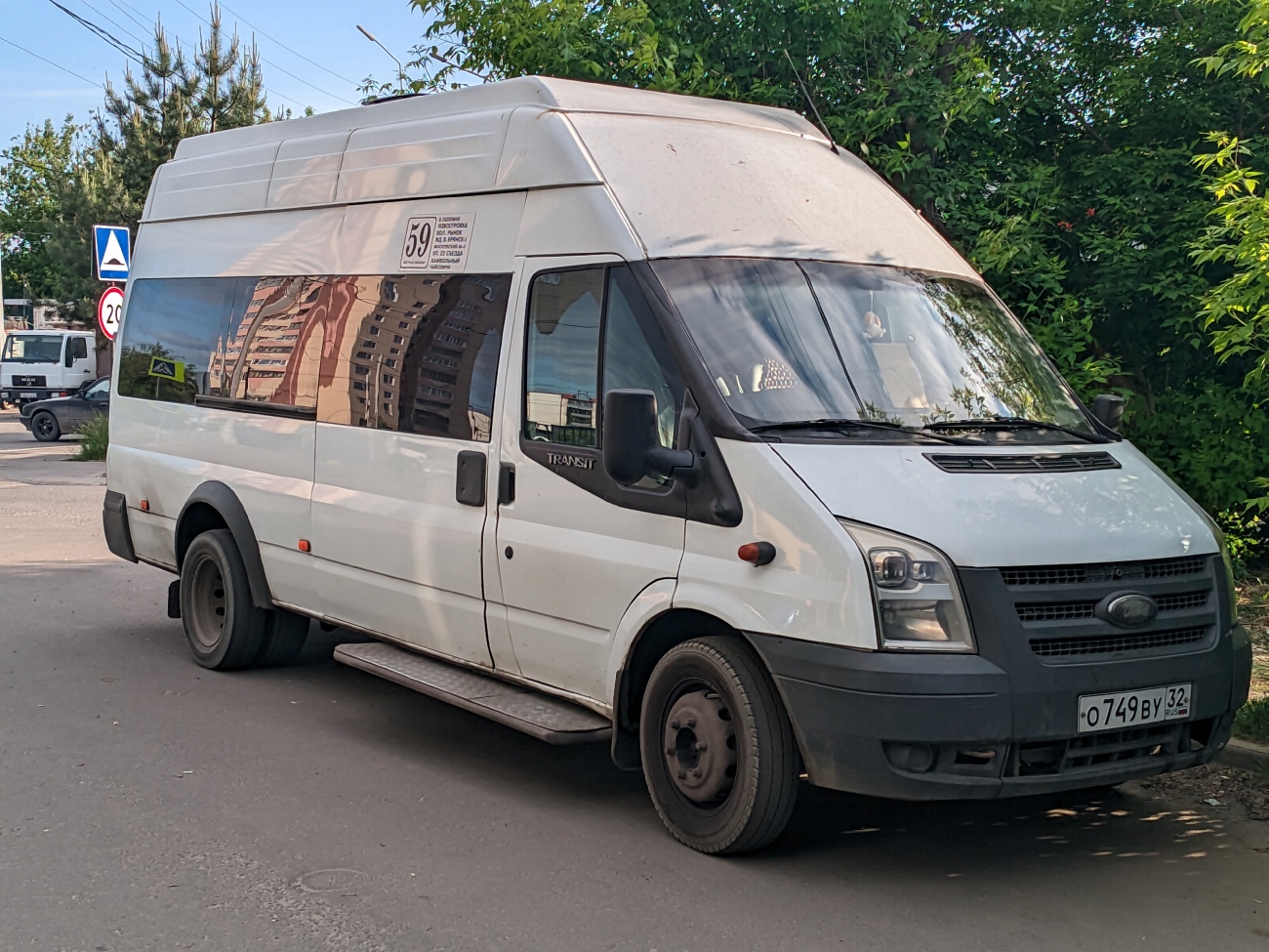 Брянская область, Нижегородец-222708  (Ford Transit) № О 749 ВУ 32