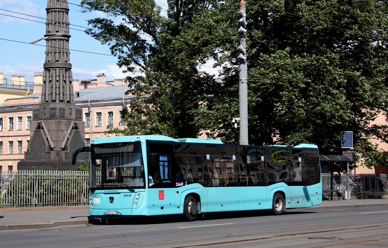 Sankt Petersburg, NefAZ-5299-40-57 (LNG) Nr 35649