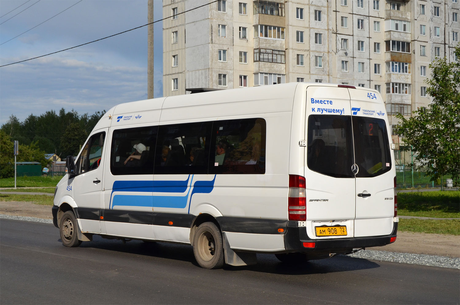 Тюменская область, Луидор-22360C (MB Sprinter) № 454