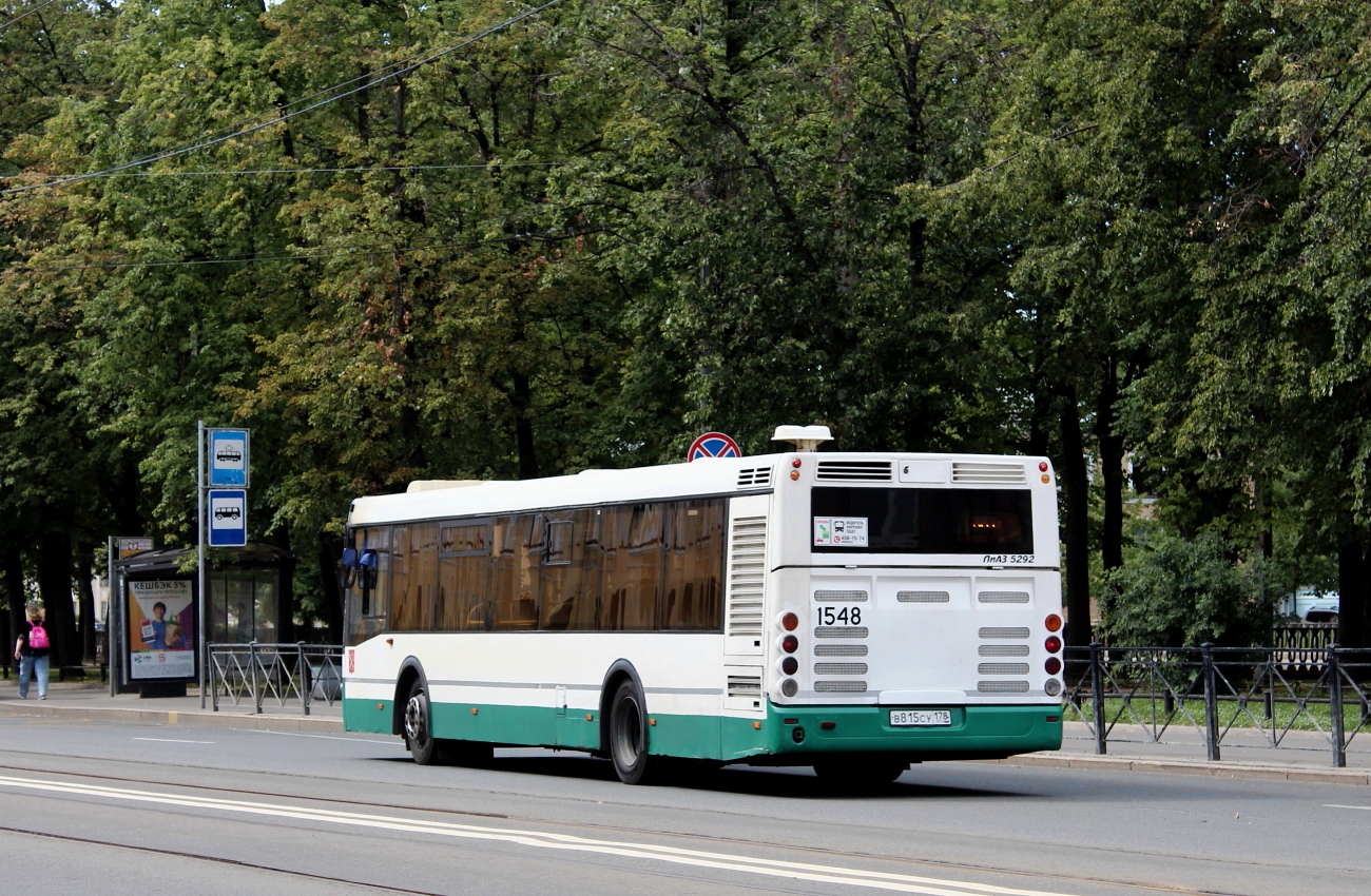 Санкт-Петербург, ЛиАЗ-5292.60 № 1548