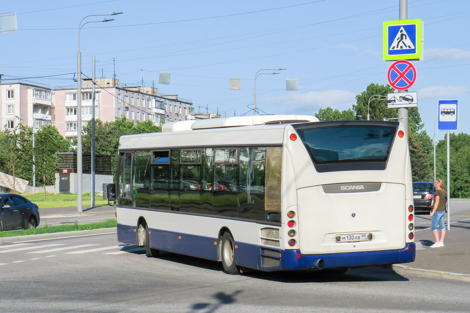 Москва, Scania OmniLink II (Скания-Питер) № М 130 АВ 99