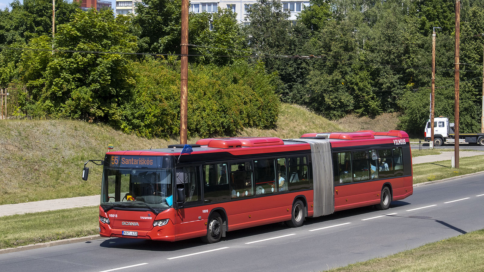 Литва, Scania Citywide LFA № V8018