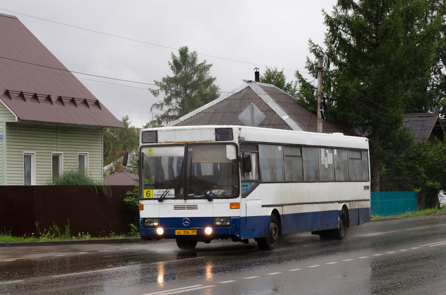 Пермский край, Mercedes-Benz O407 № АЕ 306 59