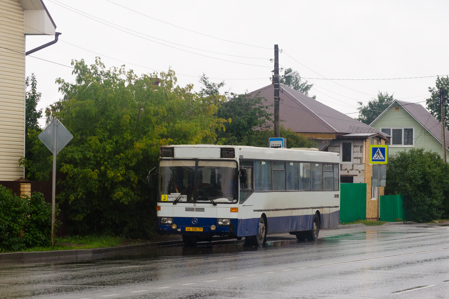 Пермский край, Mercedes-Benz O407 № АЕ 330 59