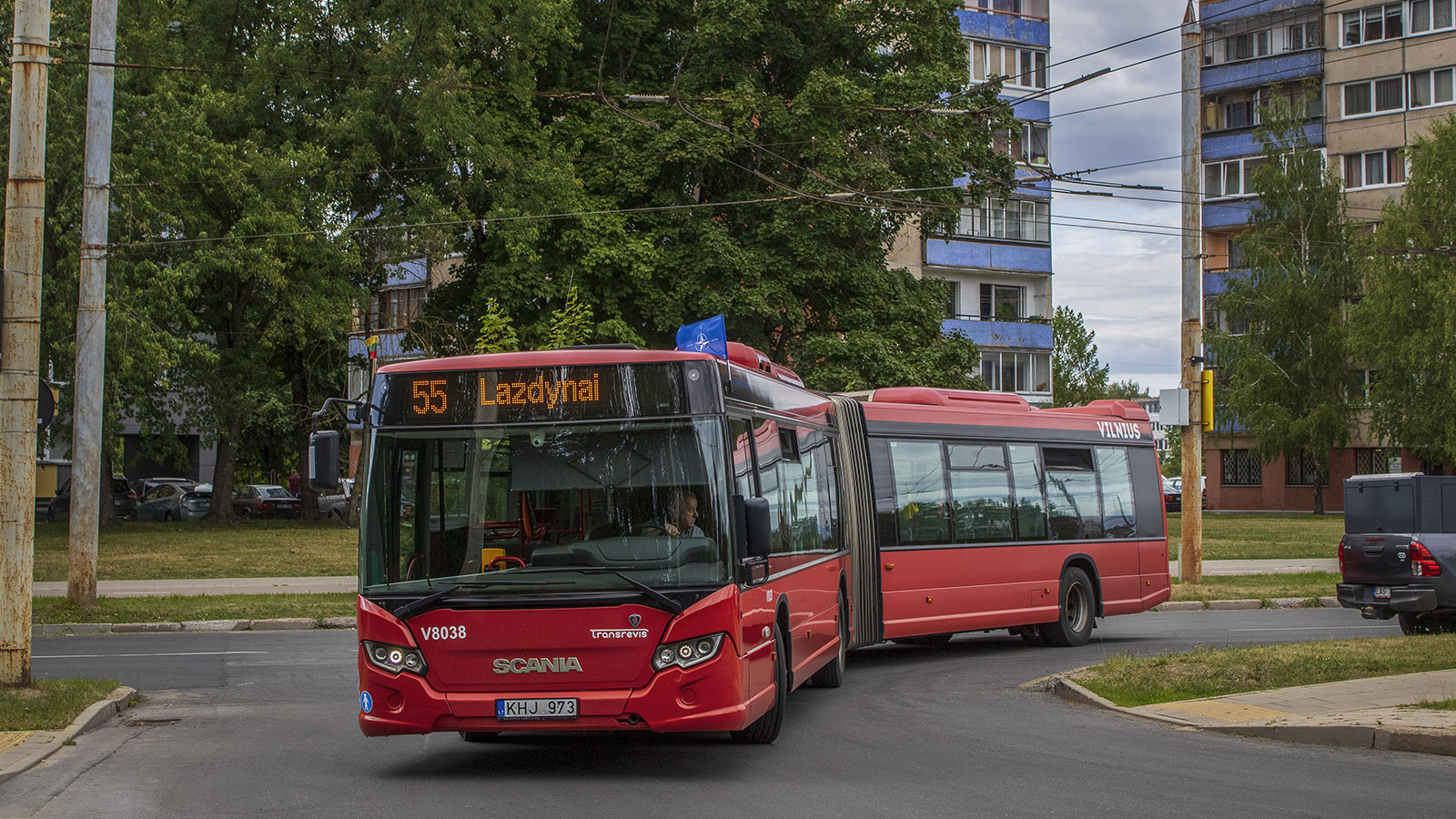Литва, Scania Citywide LFA № V8038