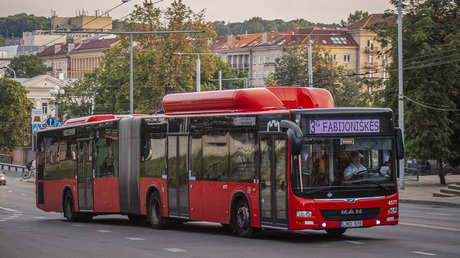 Литва, MAN A23 Lion's City G NG313 CNG № 4577