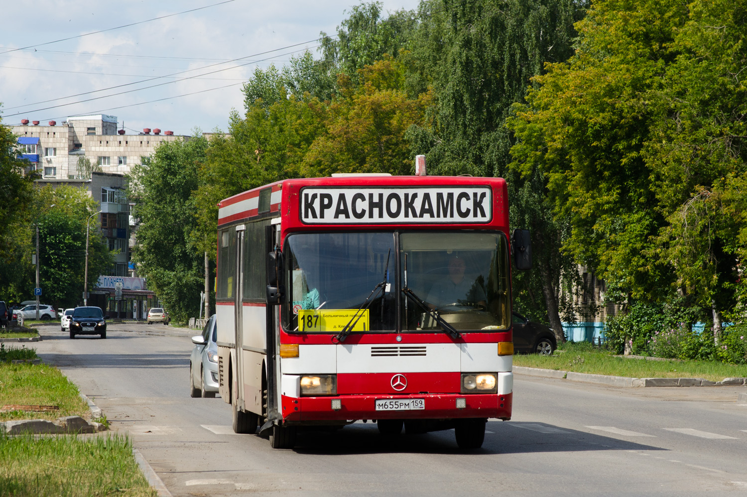 Пермский край, Mercedes-Benz O405 № М 655 РМ 159